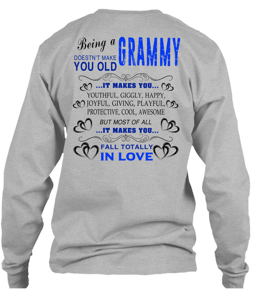 Being A Grammy T Shirt, Being A Grandmother T Shirt