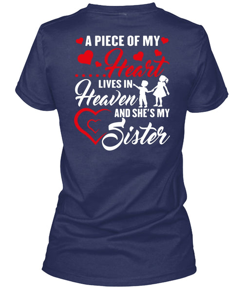 She's My Sister T Shirt, Lives In Heaven T Shirt