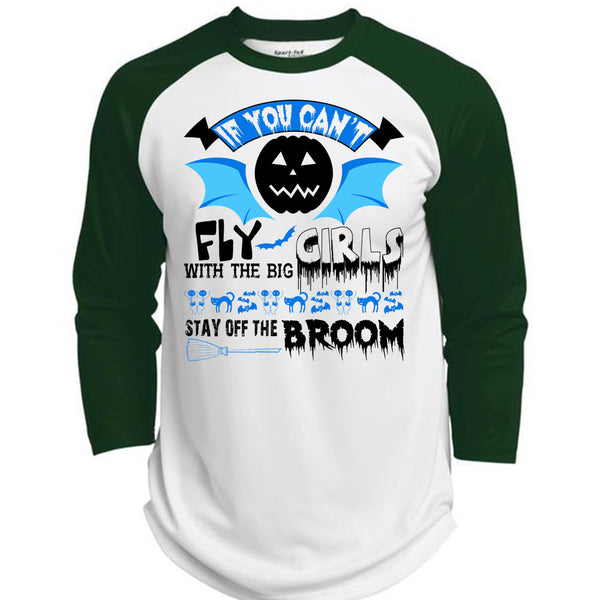 If You Can't Fly The Big Girls T Shirt, Wait For Halloween T Shirt, Awesome T-Shirts  (Polyester Game Baseball Jersey)
