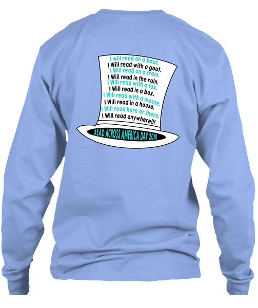 The Cat in the Hat T Shirt, I Will Read With A Goat T Shirt, Read Across America Day 2018 T Shirt