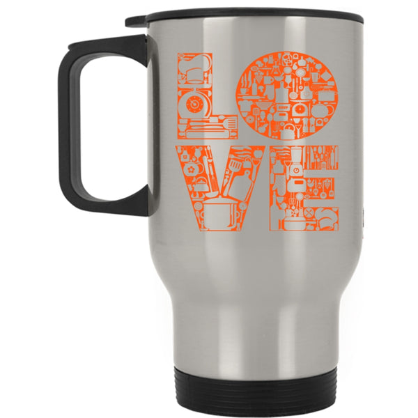 Cool Gift For Kitchener Travel Mug, Love Chef Mug