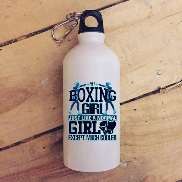 I'm A Boxing Girl 20 oz Stainless Steel Bottle,Like A Normal Girl Except Much Cooler Outdoor Sports Water Bottle