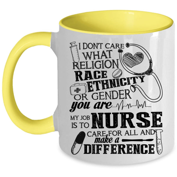 Funny Gift For Nurses Coffee Mug, Cute Nurses Accent Mug