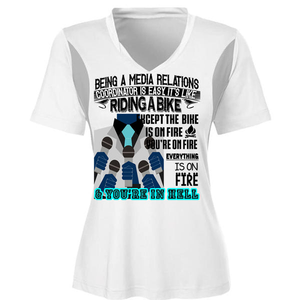 Being A Media Relations Coordinator Is Easy T Shirt, Being A Coordinator T Shirt, Awesome T-Shirts