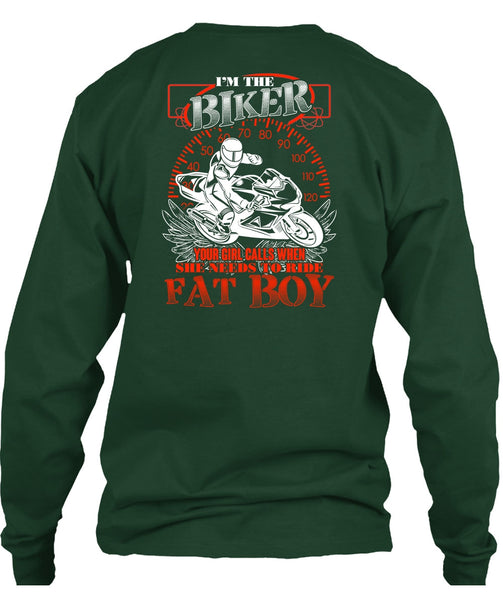 I'm The Biker T Shirt, Ride Fat Boy T Shirt