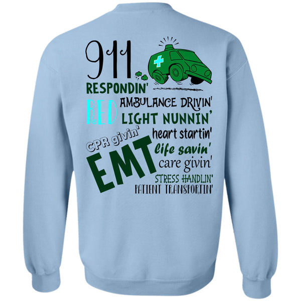 Being A Doctor T Shirt, EMT Heart Starting Life Saving Sweatshirt