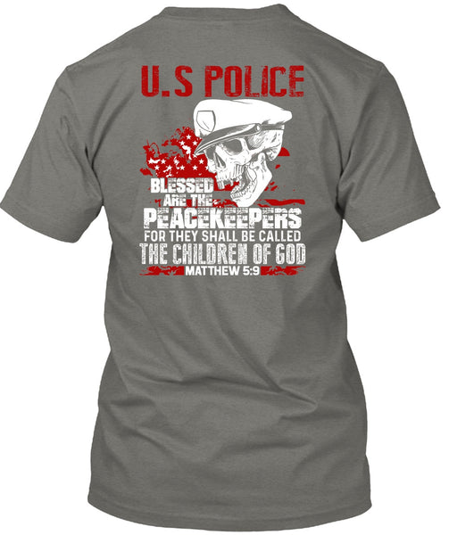 US Police T Shirt, The Children Of God T Shirt