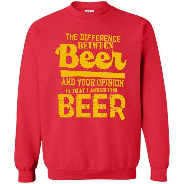 I Asked For Beer T Shirt, Coolest Beer Drinker Sweatshirt
