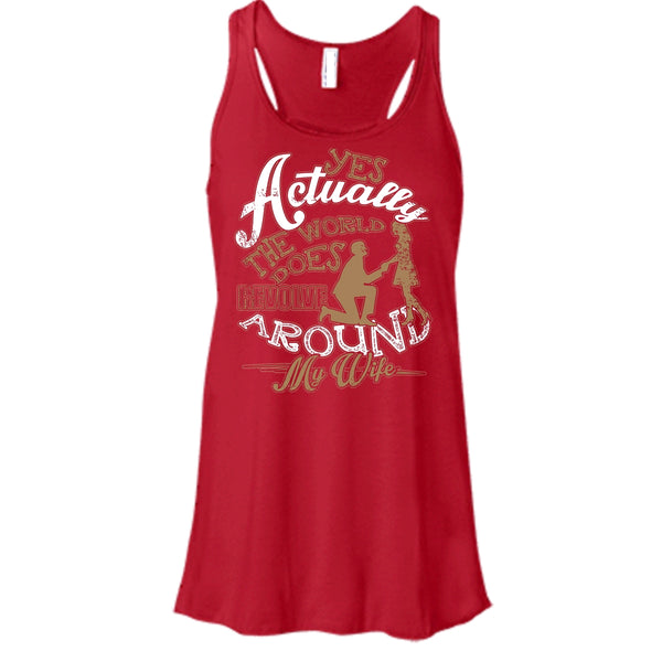 Revolve Around My Wife T Shirt, I Love My Wife Tank Top