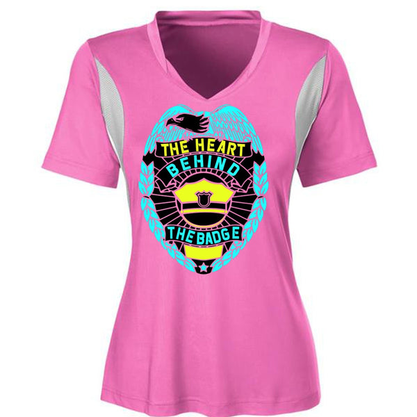 The Heart Behind The Badge T Shirt, I Love Police T Shirt, Awesome T-Shirts