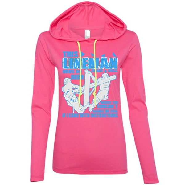 This Lineman Runs On Beer T Shirt, I Came With Instructions T Shirt, Awesome T-Shirts