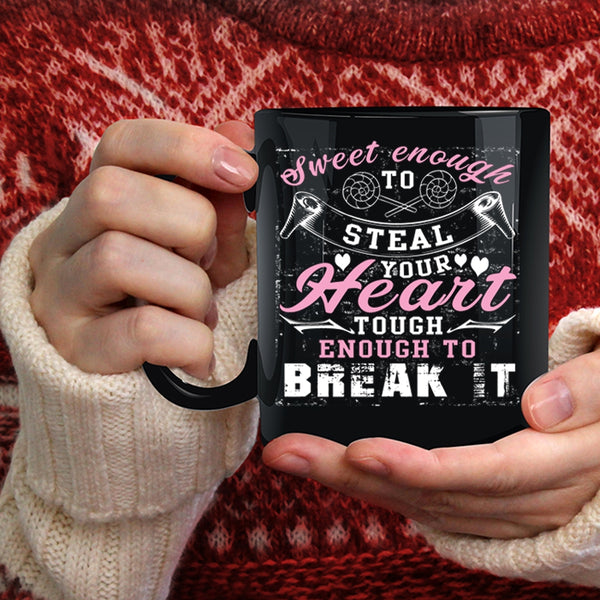 Sweet Enough To Steal Your Heart Coffee Mug, Cute Nurses Coffee Cup