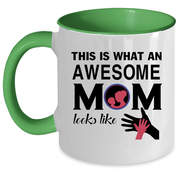 Funny Gift For My Mommy Coffee Mug, Because I'm The Mom Accent Mug