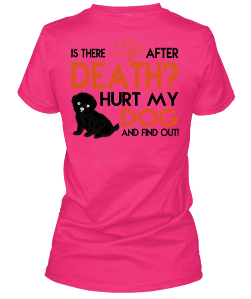 Hurt My Dog And Find Out T Shirt, Favorite T Shirt
