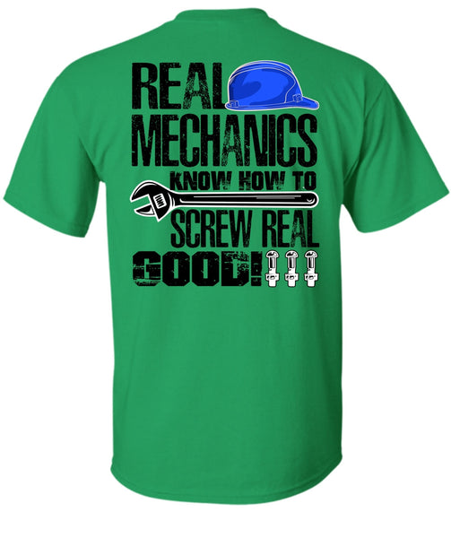 Real Mechanics T Shirt, I Love Mechanic T Shirt