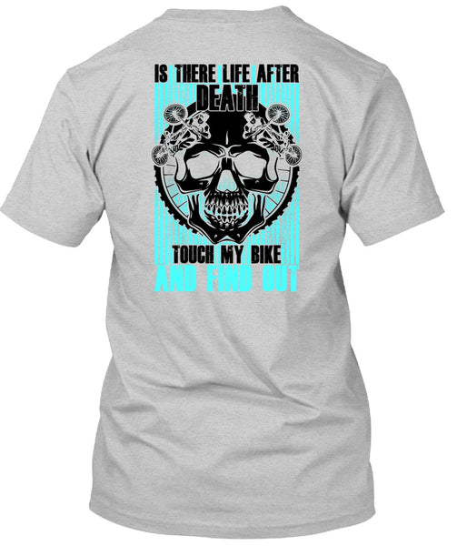 Touch My Bike And Find Out T Shirt, I Love Biker T Shirt