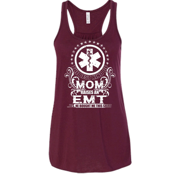 The Best Kind Of Mom T Shirt, Raises An EMT Tank Top