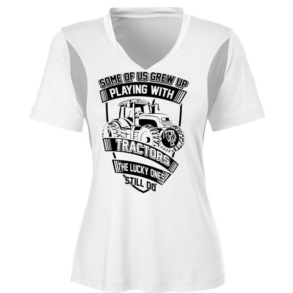 Playing With Tractors T Shirt, I Love Trucking T Shirt, Awesome T-Shirts