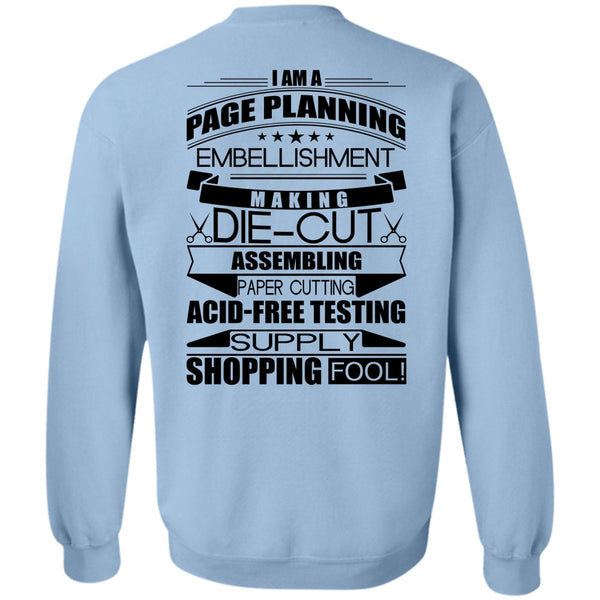 I Love Planner T Shirt, I Am A Page Panning Sweatshirt