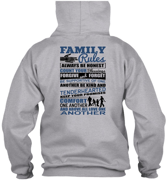 Family Rules T Shirt, I Love Papa T Shirt