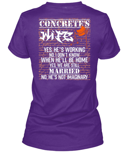 Concrete's Wife T Shirt, We Are Still Married T Shirt