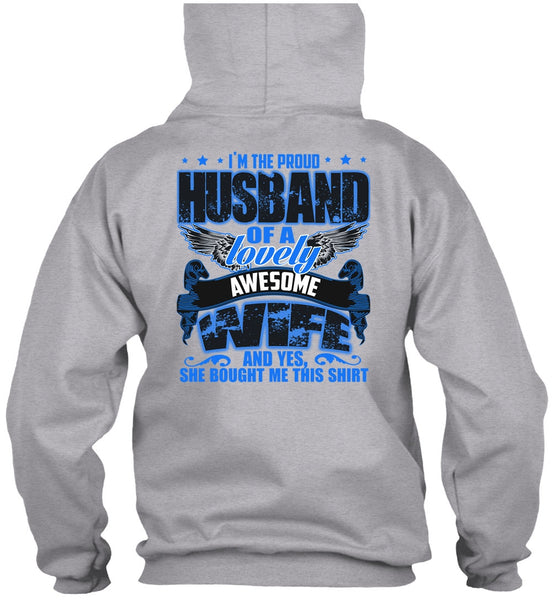 I'm The Proud Husband T Shirt, I Love Husband T Shirt