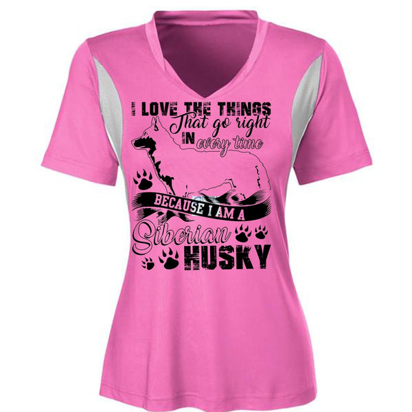 I Am A Siberian Husky T Shirt, I Love Dog T Shirt, Awesome T-Shirts