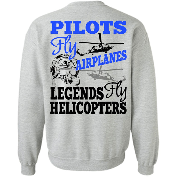 I Love Pilot T Shirt, Pilots Fly Airplanes Sweatshirt