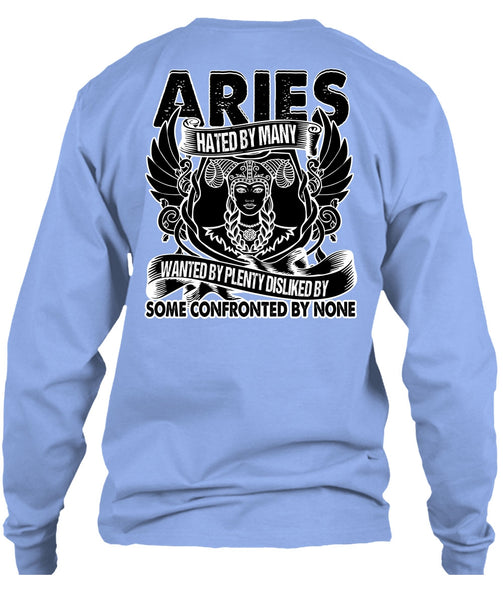 Aries Hated By Many Wanted T Shirt, I Love Aries T Shirt