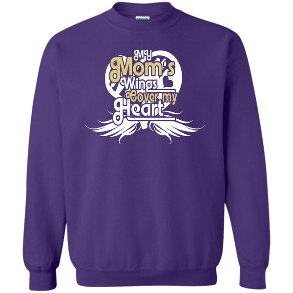 Mom's Wings Cover My Heart T Shirt, Coolest Mom Ever Sweatshirt