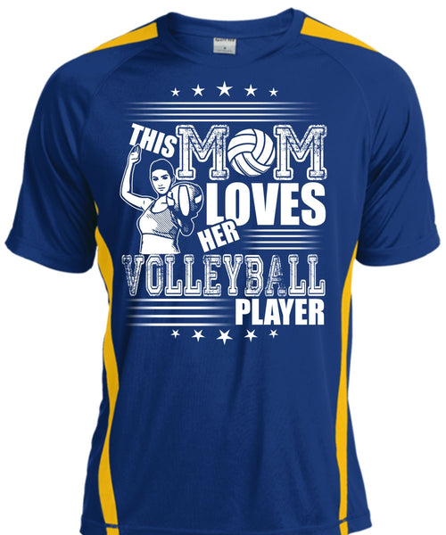 This Mom Loves Her Volleyball Player T Shirt, Being A Volleyball Coach T Shirt, Cool Shirt