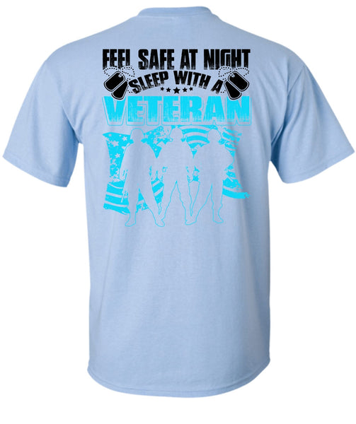 Sleep With A Veteran T Shirt, I Love Veteran T Shirt