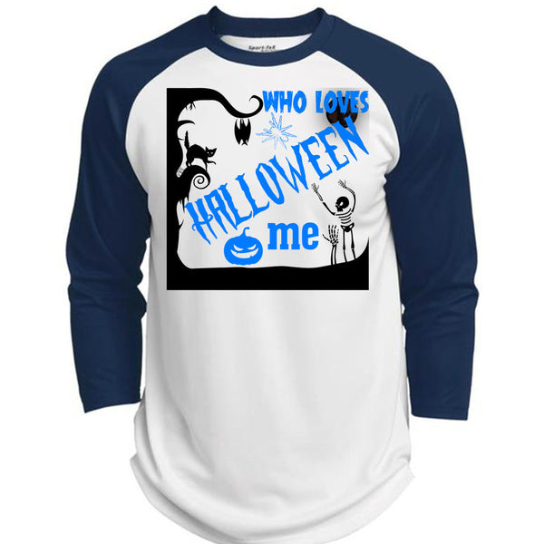 Who Loves Halloween Me T Shirt, I Love You Pumpkin T Shirt, Awesome T-Shirts  (Polyester Game Baseball Jersey)