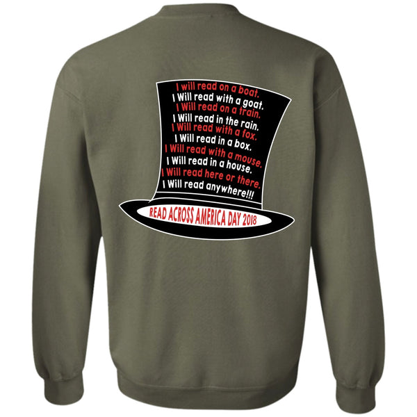 Dr. Seuss T Shirt, I Will Read Here Or There T Shirt, Read Across America Day 2018 Sweatshirt