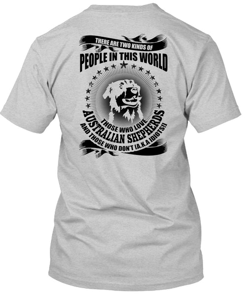 Love Australian Shepherds T Shirt, I Love Dog T Shirt