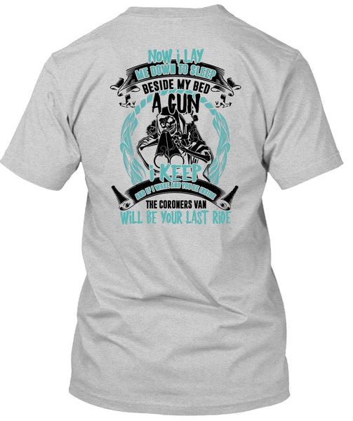 My Bed A Gun T Shirt, I Love Gunner T Shirt