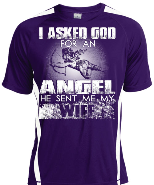 He Sent Me My Wife T Shirt, God For An Angel T Shirt, Cool Shirt