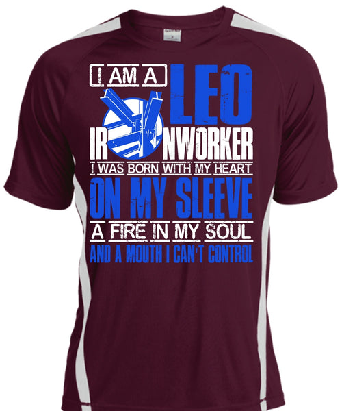 I Am A Leo Ironworker T Shirt, I Can't Control T Shirt, Cool Shirt