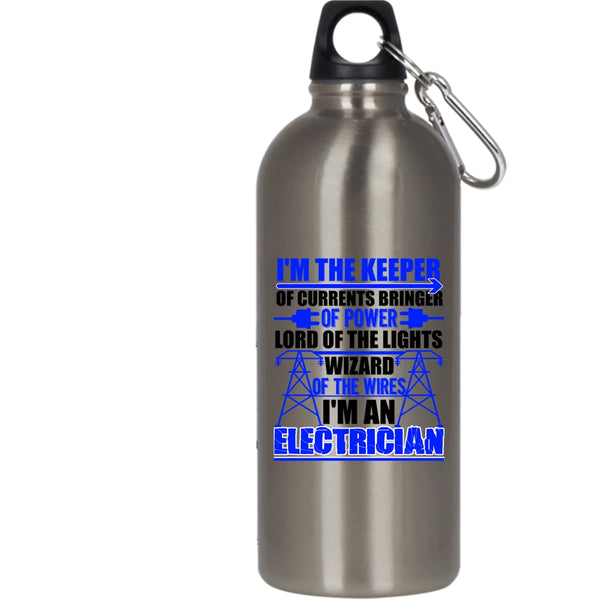 I'm An Electrician 20 oz Stainless Steel Bottle,Best Gift For Electricians Outdoor Sports Water Bottle