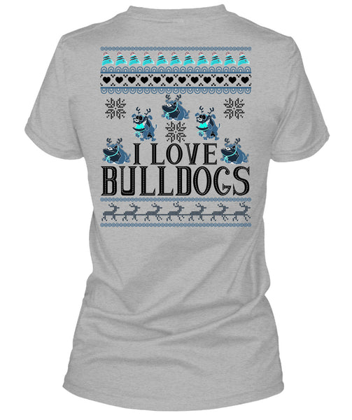 I Love Bulldogs T Shirt, My Favorite T Shirt