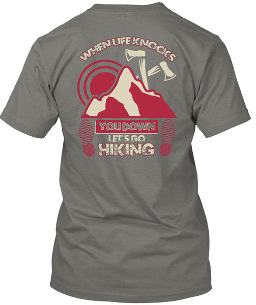 Let's Go Hiking T Shirt, I Love Hiking T Shirt