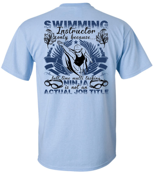 Swimming Instructor T Shirt, I Love Swimming T Shirt