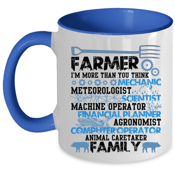 Animal Caretaker Family Coffee Mug, Farmer Accent Mug