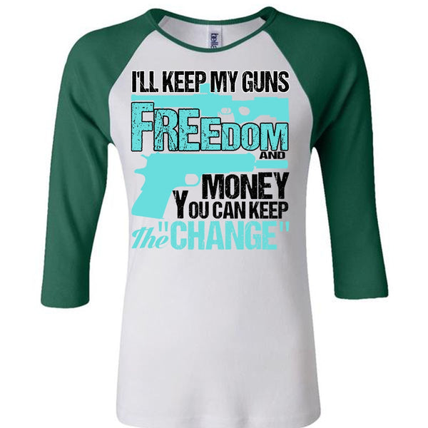 I'll Keep My Guns T Shirt, I Love Veteran T Shirt, Awesome T-Shirts