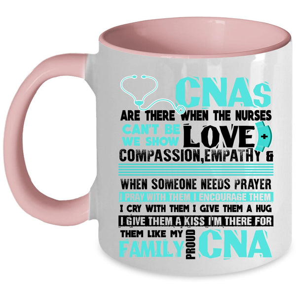 My Family proud CNA Coffee Mug, Awesome CNAs Accent Mug