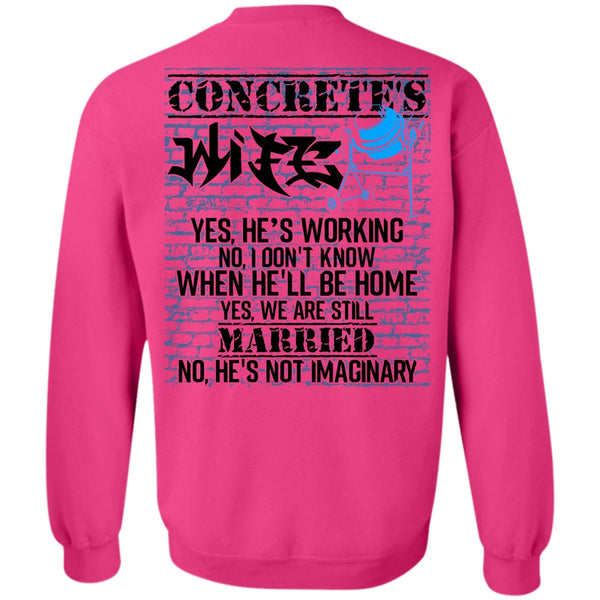 I Love My Wife T Shirt, Concrete's Wife Sweatshirt