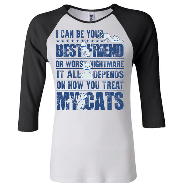 You Treat My Cats T Shirt, I Love My Cat T Shirt, Awesome T-Shirts