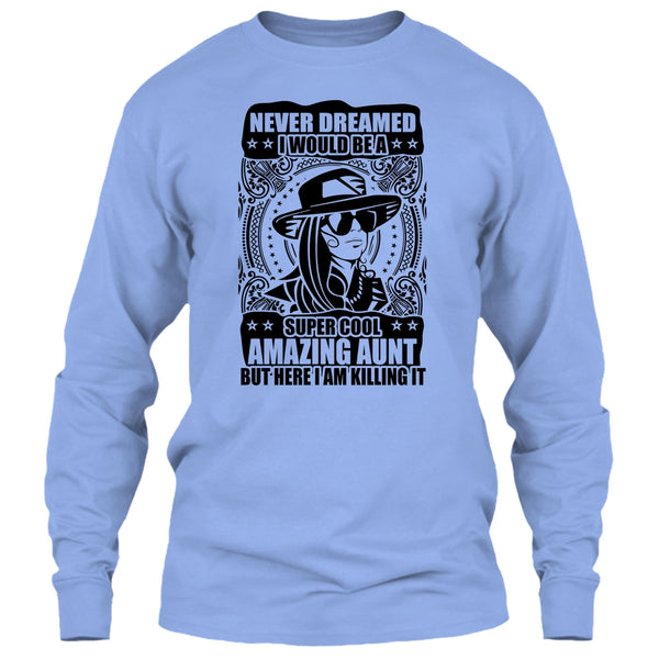 Cool Amazing Aunt T Shirt, Gift For Aunt T Shirt