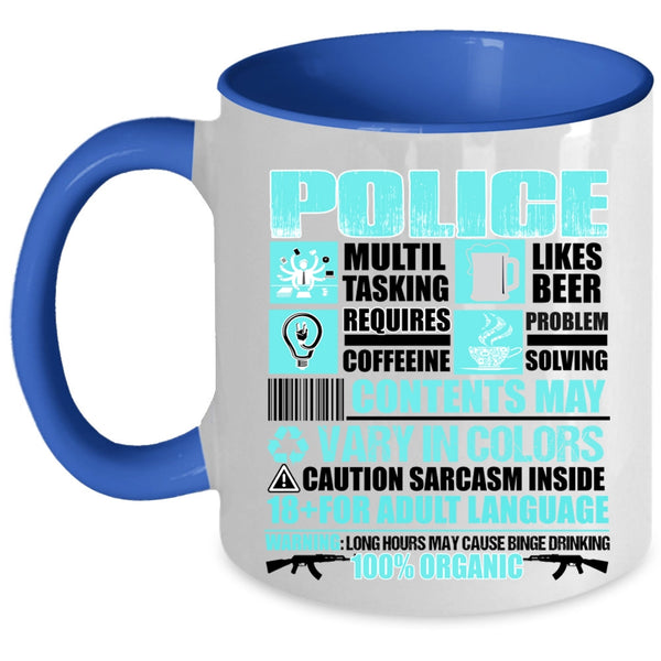 Awesome Gift For Policemans Coffee Mug, Police Accent Mug
