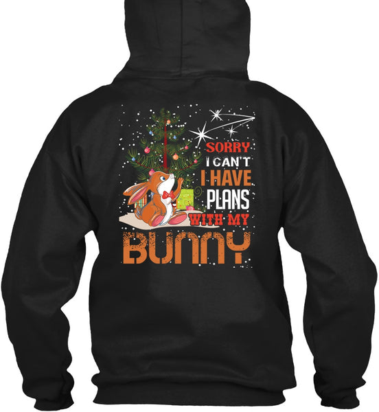 I Have Plans With My Bunny T Shirt, I Love Christmas T Shirt